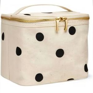 Kate Spade New York Insulated Soft Cooler Lunch Tote with Double Zipper Close.